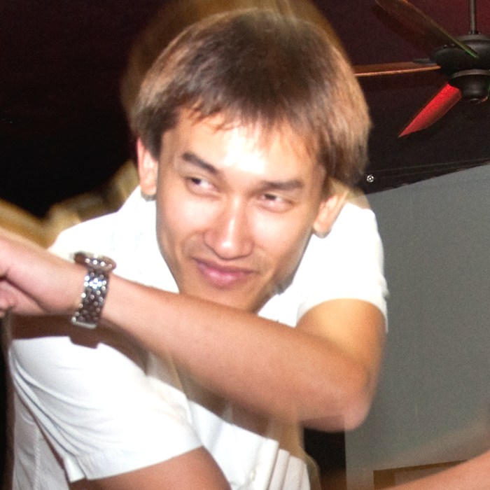 Tan Huynh mid-swing on the dance floor